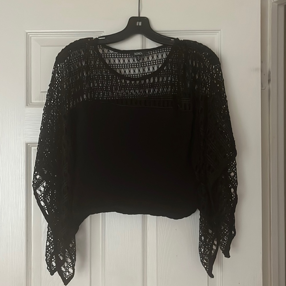 Xoxo black top